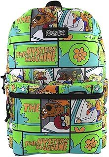 Bioworld Scooby Doo The Mystery Machine Backpack, Green, L
