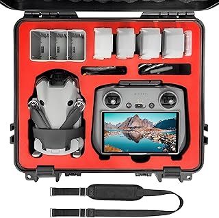 FPVtosky Mini 4 Pro Hard Case for DJI Mini 4 Pro,Waterproof Hard Carrying Case for DJI Mini 4 Pro/Fly More Combo Drone/DJI RC 2,Mini 4 Pro Case for DJI Mini 3 Pro/Mini 4 Pro Accessories