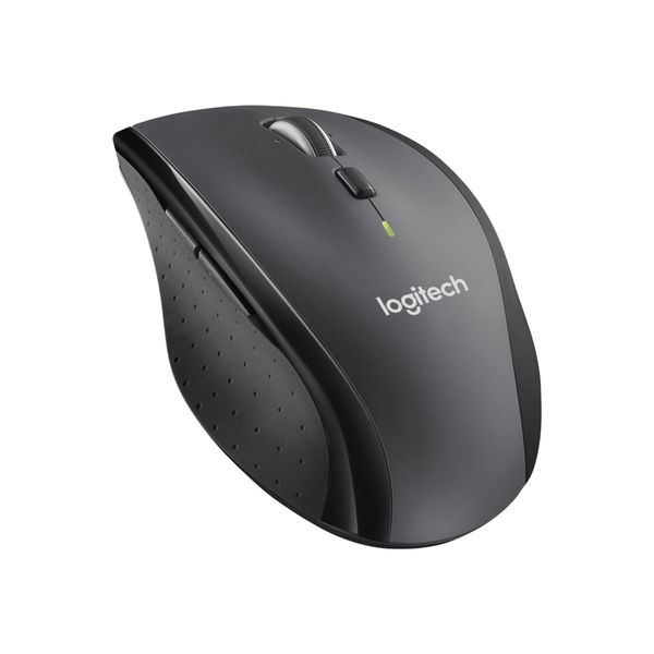 Logitech M705 Marathon Wireless Mouse, 2.4 GHz USB Unifying Receiver, 1000 DPI, 5-Programmable Buttons, 3-Year Battery, Compatible with PC, Mac, Laptop, Chromebook - Graphite