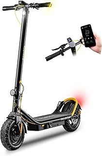 Pro Edition Adults Electric Scooter, 500W Motor, 10.5 inch Wheels, E-Scooter, 12.5AH Lithium Battery, 3 Speed Modes, 45km Long Range, Dual Braking System, APP Control, Bluetooth