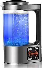 Hydrogen Water, Potuem 2L Large Capacity Hydrogen Rich Water Machine Portable Hydrogen Water Generator with Thermostat Function and LED Touch Screen for Families Use