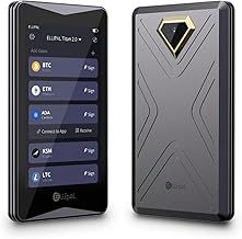 ELLIPAL Titan 2.0 Crypto Cold Wallet - 100% Offline Hardware Wallet with Air-Gapped Technology, Cold Storage for Bitcoin, ETH, SOL, NFT & 10,000+ Coins and Tokens