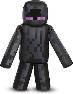 Disguise Official Enderman Minecraft Costumes For Kids, Inflatable Halloween Costumes For Kids One Size