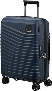 Samsonite Intuo - Spinner S, Expandable Hand Luggage, 55 cm, 39/45 L, Blue (Blue Nights)