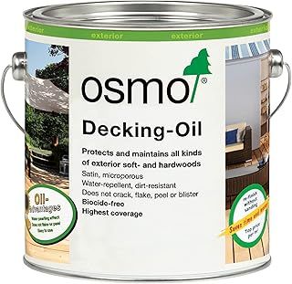 Osmo Decking Oil 2.5 Litre - Teak Clear