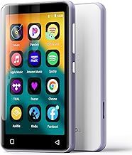 innioasis 80GB MP3 Player with Bluetooth and wifi, MP3 Player for Kids with Spotify, Spotify Kids, Pandora, Audible, 4.0" Touch Screen Music Player with Parental Controls, Up to 1TB (White+ Purple)