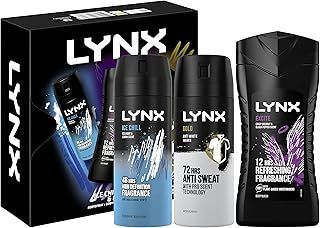 LYNX All Stars Trio three iconic scents Gift Set perfect 3 piece gifts for him