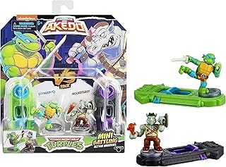 Legends Of Akedo Teenage Mutant Ninja Turtles, Mini Battling Warriors Versus Pack Leonardo Vs Rocksteady