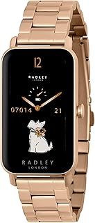 RADLEY Womens Series 21 Smart Watch with Stainless Steel Lozenge Pale Gold Plated Strap RYS21-4018