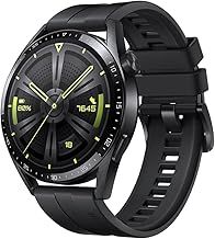 HUAWEI WATCH GT 3 Smartwatch 46MM - 2 Weeks Battery Life Fitness Tracker compatible with Android and iOS - Health Monitor with Personal Running Coach - Extended 3 Month Warranty - Black