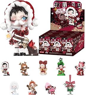 POP MART SKULLPANDA Ancient Castle Exclusive Action Figure Box Toy Popular Collectible Art Toy Cute Figure Creative Gift, for Christmas Birthday Party Holiday