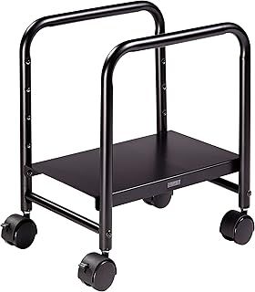 EUREKA ERGONOMIC Computer Tower Stand Height Adjustable Mobile CPU Stand PC Tower Rolling Cart Steel CPU Holder with Locking Caster Wheels for Home Office Desk