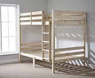 STRICTLY BEDS&BUNKSEverest Classic Bunk Bed, 4ft 6 Double
