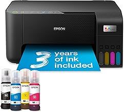 EcoTank ET-2860 A4 Multifunction Wi-Fi Ink Tank Printer, With Up To 3 Years Of Ink Included