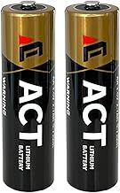 ER14505 AA Battery (2 pack) LS14505 3.6v 2700 mAh Lithium Battery ACT