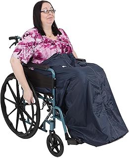 Homecraft Wheelchair Standard Cosy, Zip Blanket, Fleece Lined Warm and Comfortable Wheelchair, Mobility Scooter and Electric Scooter Blanket