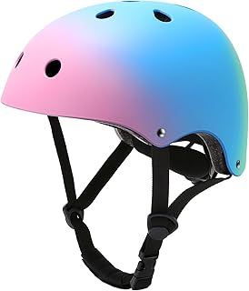 Kids Bike Helmet, Adjustable Bicycle Helmet for Girls Boys Ages 3-5-8-14 Years Old, Multi-Sports Protectionfor Cycling Skateboard Scooter Skating.