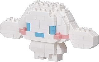 nanoblock Sanrio Cinnamoroll Model NBCC180 Building Blocks Puzzles For Adults And Kids | Plastic Model Kits With Mini Bricks Make Great Sanrio Gifts For Boys Girls And Adults Age 12+