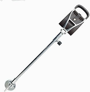 Adjustable Walking Seat Shooting Stick with Black Leather Seat