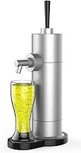 Draught Beer Machine for Home, Portable Beer Dispenser for Beer Canned, Perfect Draft Beer Foam Generator Pumps with Beer Tap, Enjoy Fresh Draft Beer Anytime, Anywhere, Silver