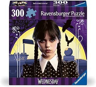Ravensburger Wednesday Addams 300 Piece Jigsaw Puzzle for Adults and Kids Age 8 Years Up