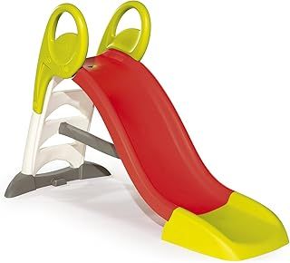 Smoby KS Garden Slide | Childrens slide can become a water slide for extra fun | first kids slide | Easy to assemble and take down | For age 2+ years