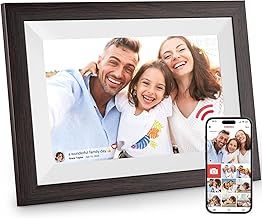 Frameo Digital Photo Frame WiFi, 10.1 Inch Frameo Digital Picture Frame, 1280x800 IPS LCD Touch Screen, Auto-Rotat Built in 32GB Storage Electronic Photo Frame Share Photos Videos Anywhere