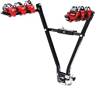 Universal 3 Bike Bicycle Tow Bar Car Mount Rack Stand Carrier
