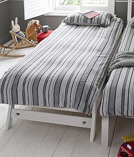 Noa and Nani Matheus Pull out Trundle Spacesaver Bed in Classic White