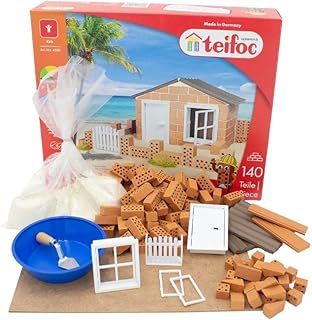 Teifoc 2042822 4500 - Beach House - Build with real Bricks & Cement