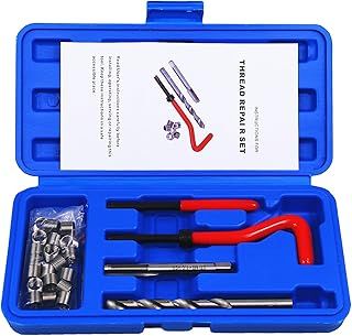 BestsQ Metric Thread Repair Kit M8 x 1.0MM Compatible Hand Tool Set for Auto Repairing (M8-1.0)