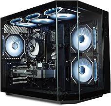 ionz Gaming PC - AMD Ryzen 5 5500, RTX 3050 6GB Graphics Card, 16GB RAM, 500GB SSD, Windows 11, 500W PSU (Apex, Black)
