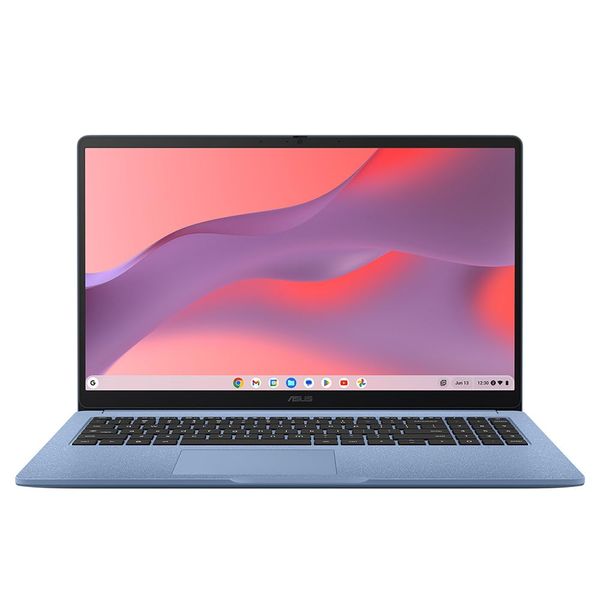 ASUS Chromebook 15 CX1505CKA Laptop | 15.6" Full HD Screen | Intel Celeron N4500 Processor | 4GB RAM | 64GB eMMC Storage | Google Chrome OS | Fabric Blue