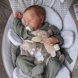 JIZHI Reborn Babies Boy 17 Inch Realistic Baby Dolls Newborn Doll Lifelike Toddler Dolls Handmade Washable Softness Vin-yl Body that Look Real Baby