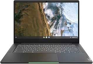 Lenovo IdeaPad 5 Chromebook 14 Inch Full HD Laptop - (Intel Pentium Gold 7505, Integrated Intel UHD Graphics, 4GB RAM, 128GB SSD, ChromeOS) - Storm Grey