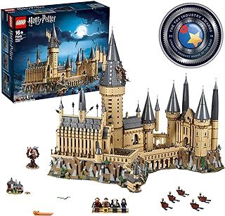 LEGO Harry Potter Hogwarts Castle Model, Big Collectable Set with the Great Hall, Sword of Gryffindor & Chamber of Secrets, Wizarding World Gift Idea for Fans 71043
