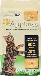 Applaws Complete Natural and Grain Free Dry Adult Cat Food, Chicken, 2 kg Bag