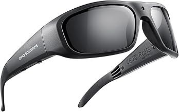 OhO 32G Camera Glasses,Super Slim 1080P Smart Glasses with UV400 Sunglasses Lens for Outdoor Sport