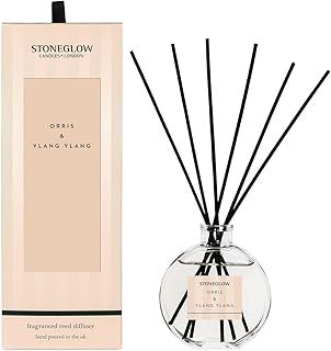 Stoneglow Modern Classics Collection - Orris & Ylang Ylang 120ml Reed Diffuser - (Peach)