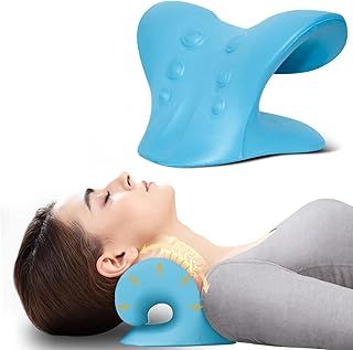 Neck Stretcher, Neck Hump Pillow Corrector Traction for Spine and Neck Pain Allignment, Neck Cloud Pain Relief - Cervical Traction Device Posture Corrector,