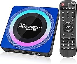 Android 13.0 TV Box, Android TV Box 4GB RAM 32GB ROM Supports 8K HDR+, Wifi TV Box with RK3528 Quad-Core 64bit Cortex-A53, Android box for Dual WIFI +5.0 Bluetooth DLNA