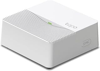 TP-Link Tapo H200 Smart IoT Hub, up to 64 switches & sensors or buttons + 4 battery cameras or doorbells, not compatible with Tapo camera models with power cable, Kasa thermostat KE100