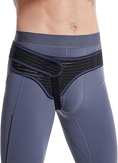 Hernia Belt Truss for Men and Women Left or Right Side Supportive with Removable Compression, Femoral, Comfortable Adjustable Waist Strap Guard