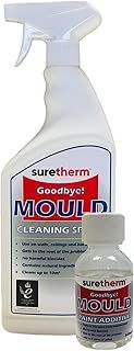 1ltr Treatment Spray & 100mm Anti Mould Paint Additive | Sterilise an area of 10m2 and treat 5lts of Emulsion Paint