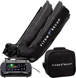 4-Chamber Compression Boots – 6 Massage Modes for Deep Leg & Foot Relief – Lymphatic Drainage, Heavy Legs, Cellulite & Sports Recovery
