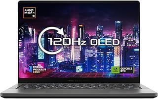 ASUS ROG Zephyrus G14 OLED GA403UV 14.0" WQXGA+ 120Hz OLED Gaming Laptop (AMD Ryzen 9-8945HS, NVIDIA GeForce RTX 4060, 16 GB RAM, 1 TB PCIe SSD, Windows 11)