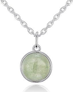 Philip Jones Green Aventurine Necklace