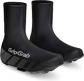 GripGrab RIDE Waterproof Road Bike Cycling Overshoes Thin Windproof Adjustable Bicycle Rain Protection Shoe Covers
