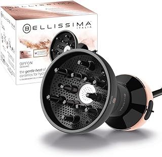 Bellissima Diffon - Diffuser Hairdryer for Curly Hair, Ceramic, Argon Oil Technology, No Accessories Needed, Gentle Heat Technology for Frizz-Free Curls, 700 Watts
