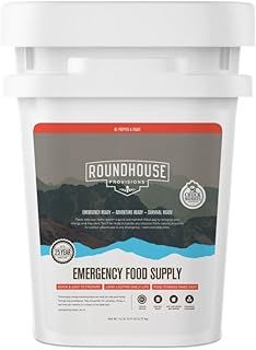 by Chuck Norris Roundhouse Provisions The Chuck Bucket: Emergency Food Supply Bucket, Disaster Prepper Camping Food Kit (Two Week Supply)